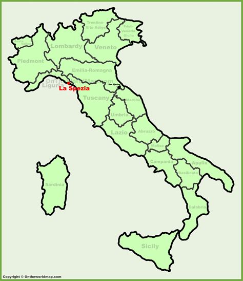 where is la spezia located